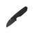 Knafs O.C.T. Button Lock, Black Aluminum, Black Stonewash 14C28N - 00582