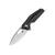 Klaken Sigurd Liner Lock Flipper, Black / Gray G10, Satin 14C28N - J226-2