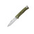 Lionsteel Thrill Integral Slipjont, Green Aluminum, Satin M390 - TL-A-GS