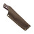 Lishen Knives Puma 2, Burgundy Canvas Micarta w/ Brass Pins, Green Liners, AEB-L