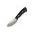 Lishen Knives Puma, Black Canvas Micarta w/ Aluminum Pins, AEB-L