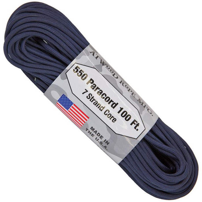 Atwood 550 Paracord 100' - Navy