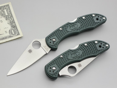 Spyderco Knives: Delica 4 ZDP-189 Stainless Steel (Flat Grind