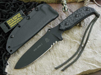 TOPS Knives Dragonfly 4.5 Fixed Blade Bead Blasted Hunters