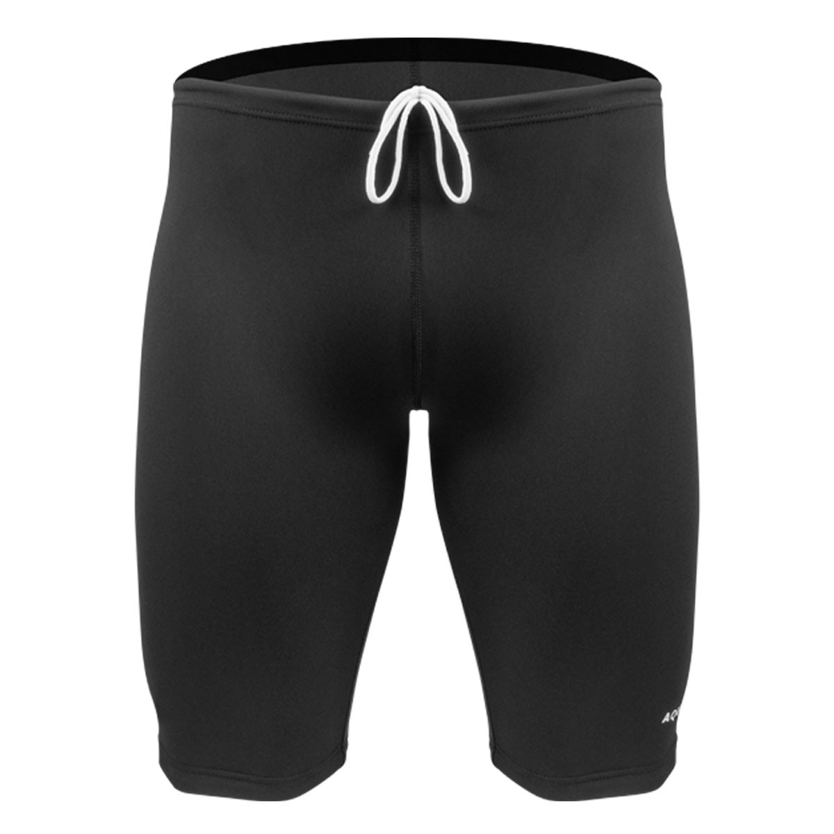 Men's Fina Swim Jammers Black Front View