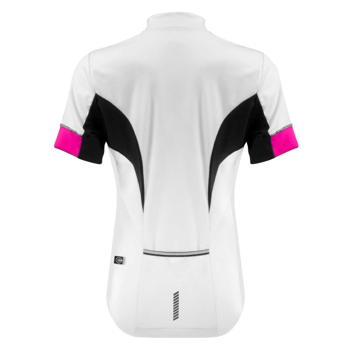 Women's Elite Pink Cycling Jersey Back View