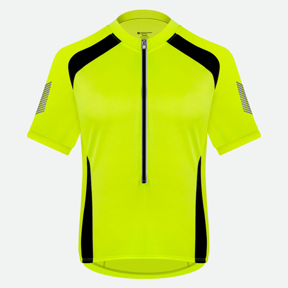 Men's Elite High Visibility Cycling Jersey|safety yellow|primary