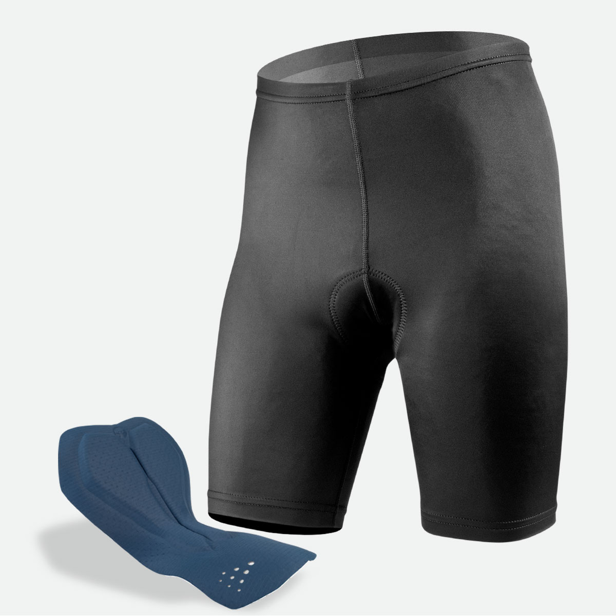 Men's USA Classic Padded Cycling Shorts|black|primary