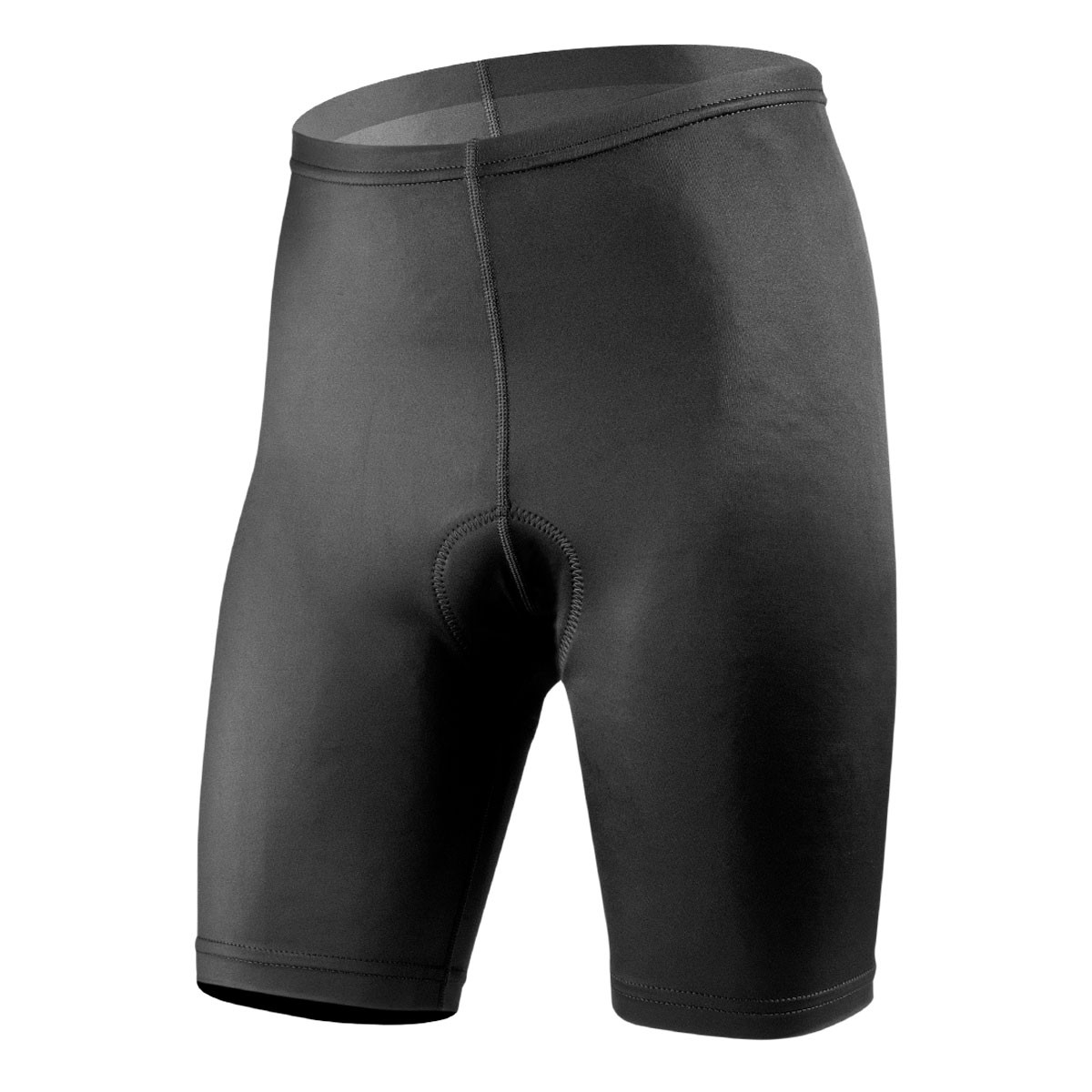 Men's Black USA Classic Padded Bike Shorts Front