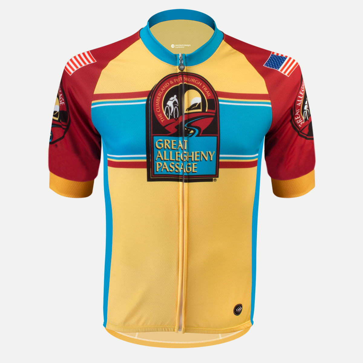 Greater Allegheny Passage Trail Jersey Front