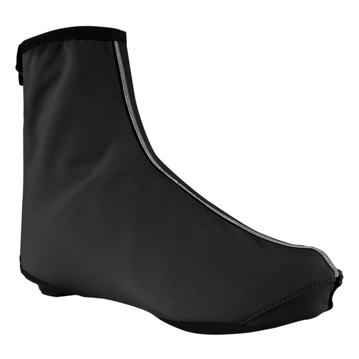 Aero Tech USA Cycling Shoe Cover in Black Off Side View