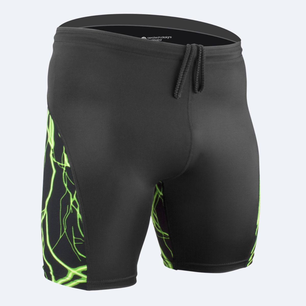 Men's High Performance Green Lightning Off Front