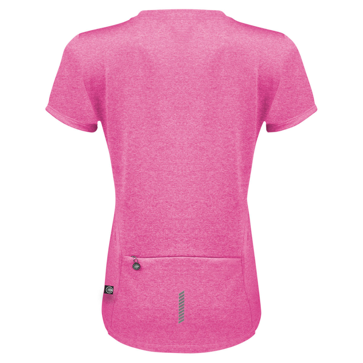 Women's Pink Thrive Tech Tee Back View