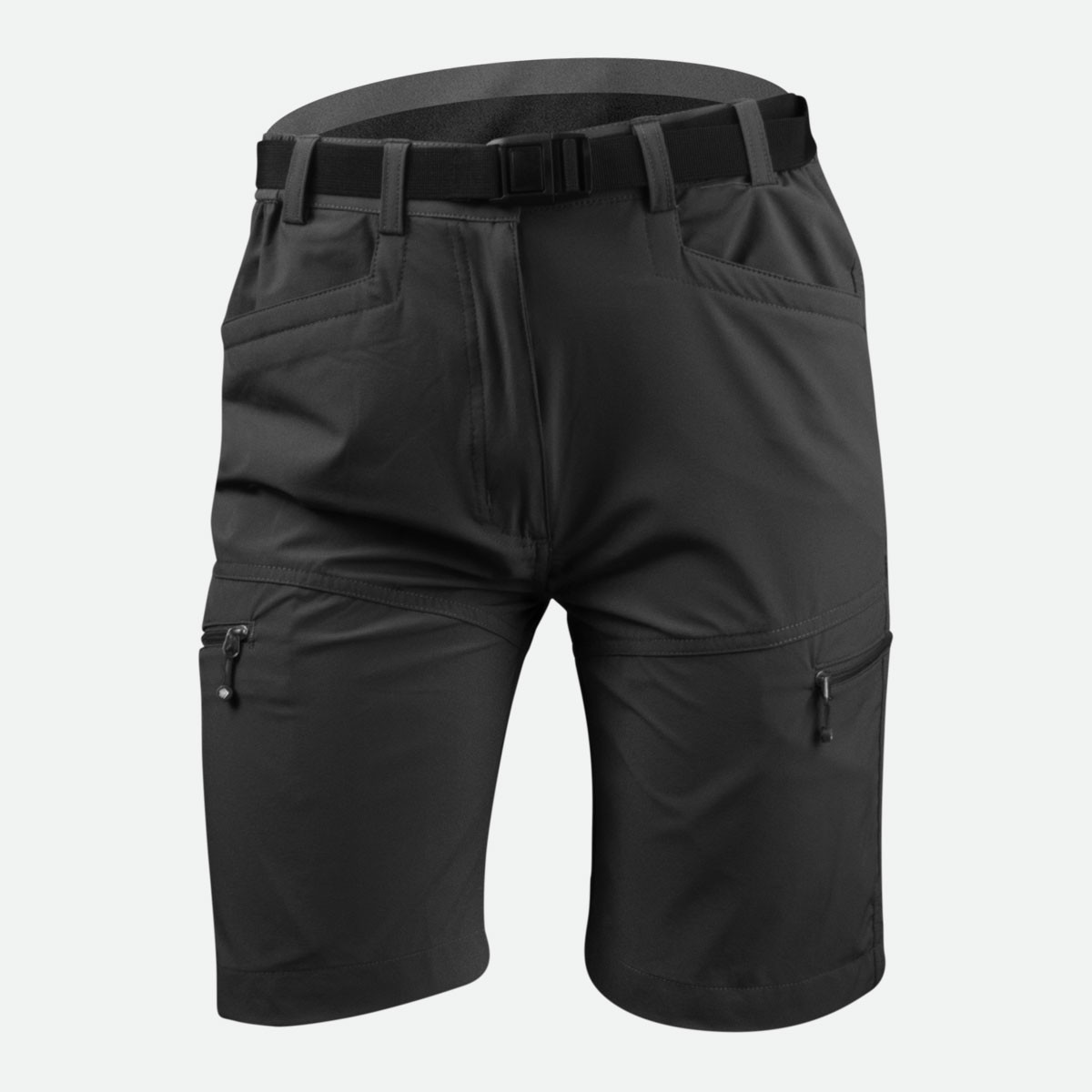 Women's Multi Sport Short - Black - Front