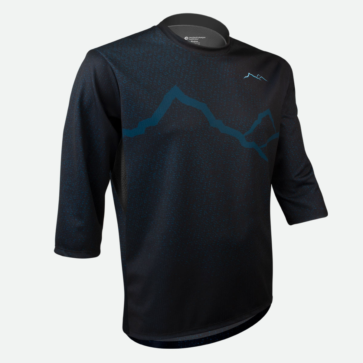 Dark Mountain MTB Downhill Jersey Off Front View
