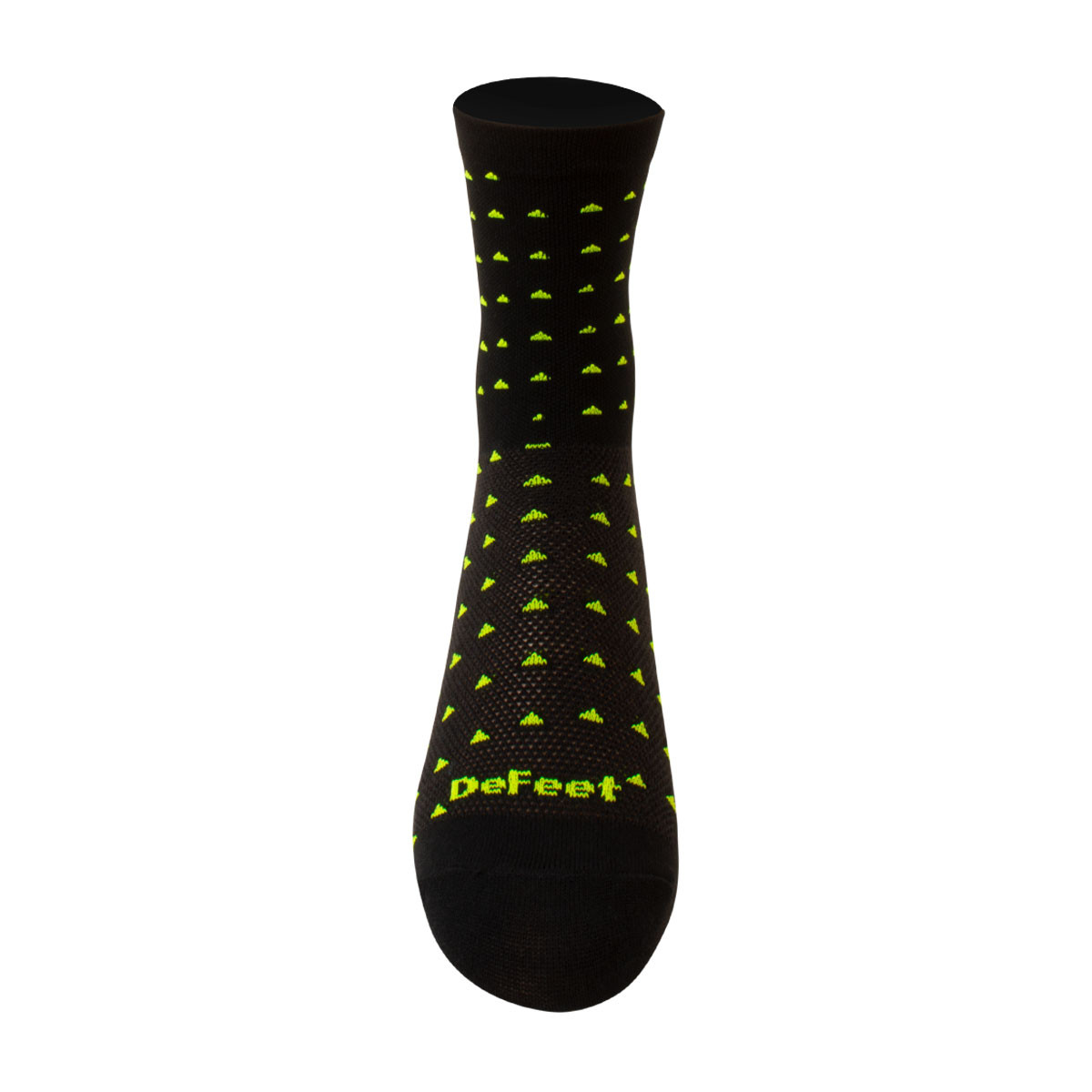Aero Tech X DeFeet 5 Inch Vapor Cycling Sock Front View
