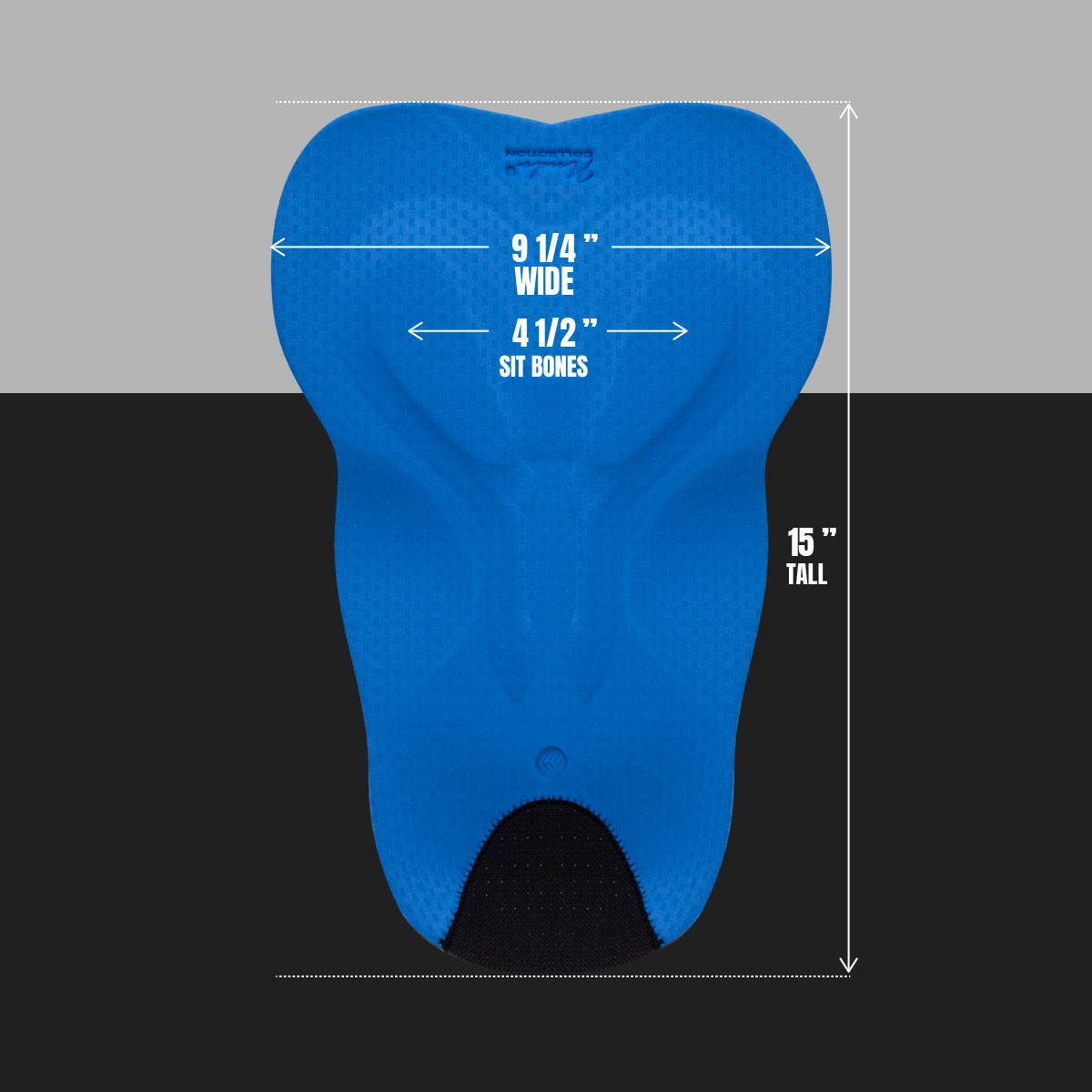 Clydesdale Replacement Cycling Chamois Pad Inside View