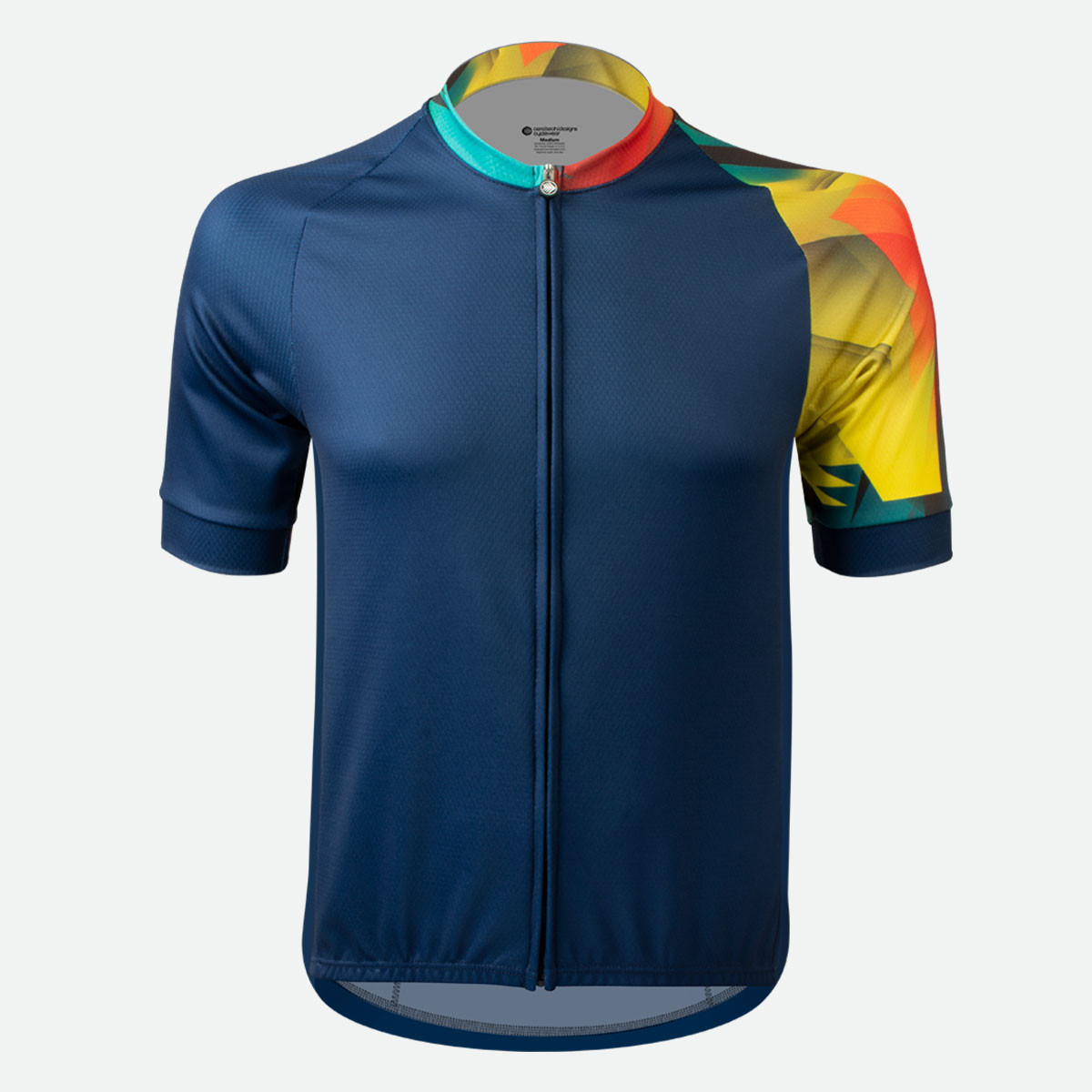 Men's Storm Peloton Cycling Jersey Front View