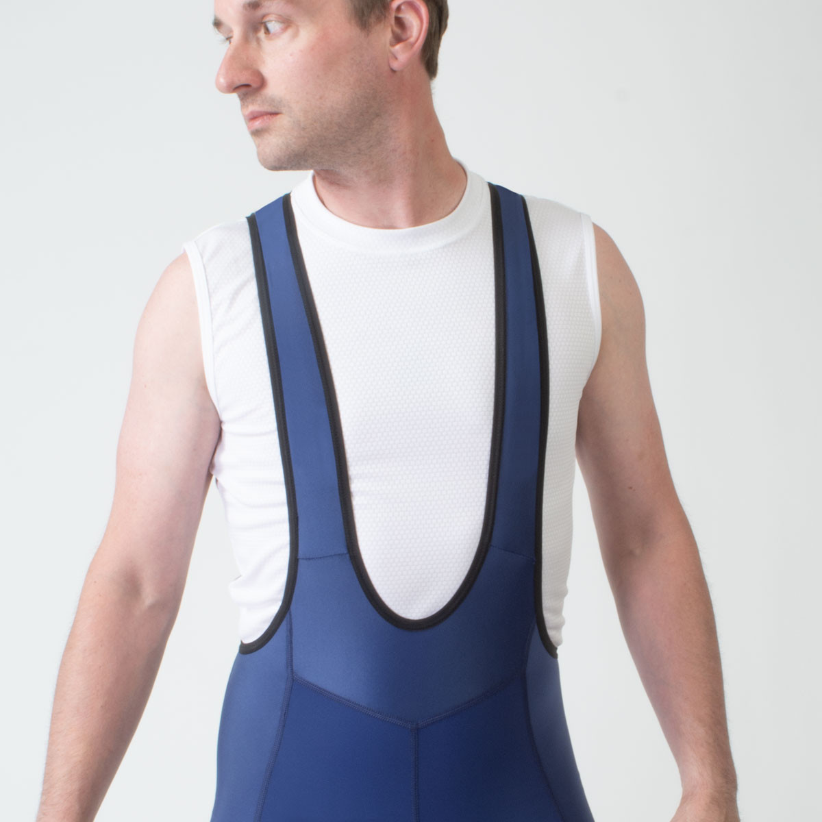 Men's Sleeveless Honeycomb USA Cycling Base Layer Model Men's Sleeveless Honeycomb USA Cycling Base Layer Model