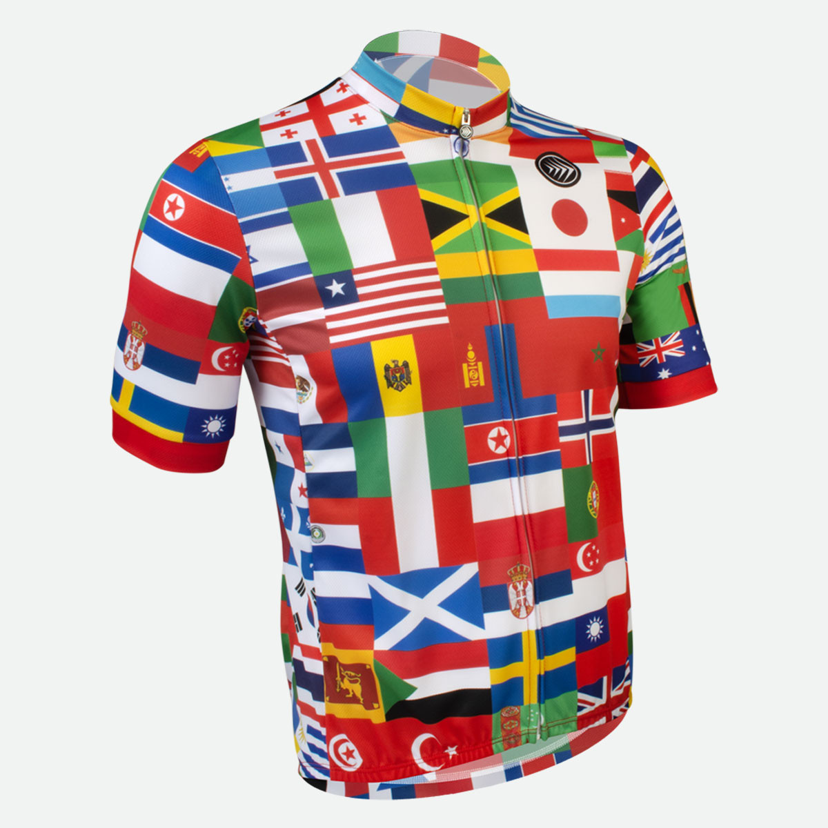 Men's World Flag Cycling Jersey