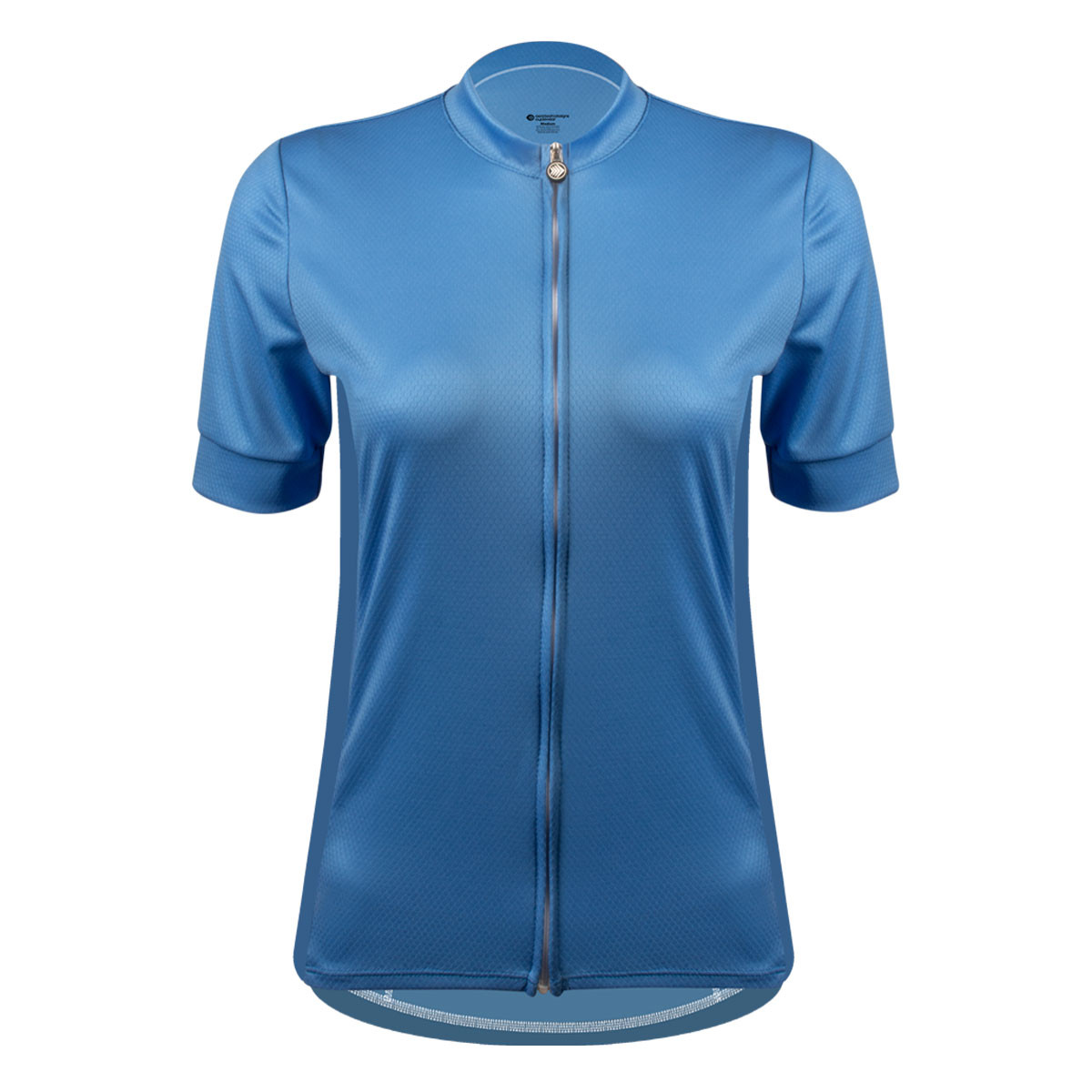 Women's Core Short Sleeve Cycling Jersey ocean blue Front