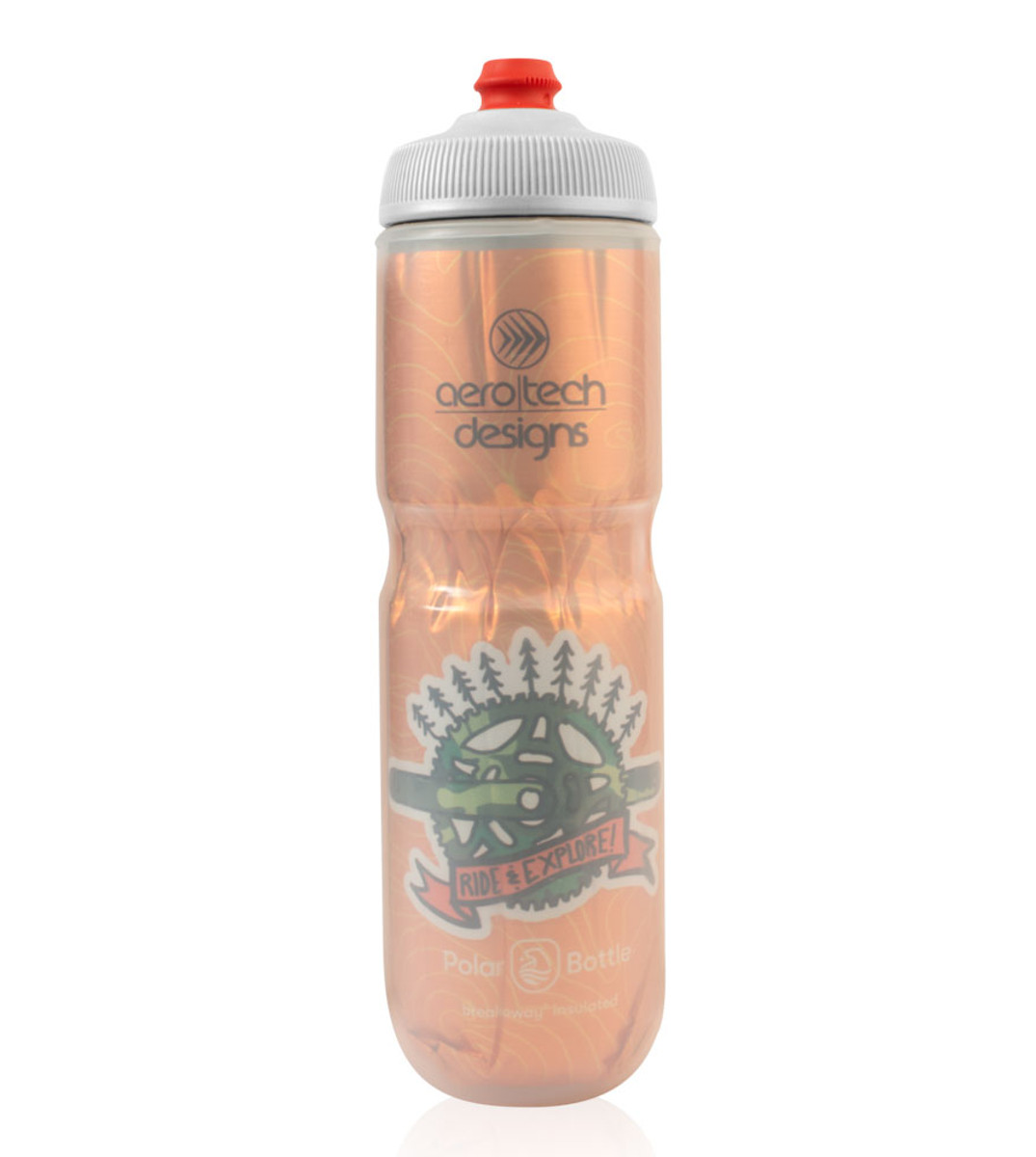 Aero Tech Polar Bottle Topo Insulated Bike Water Bottle