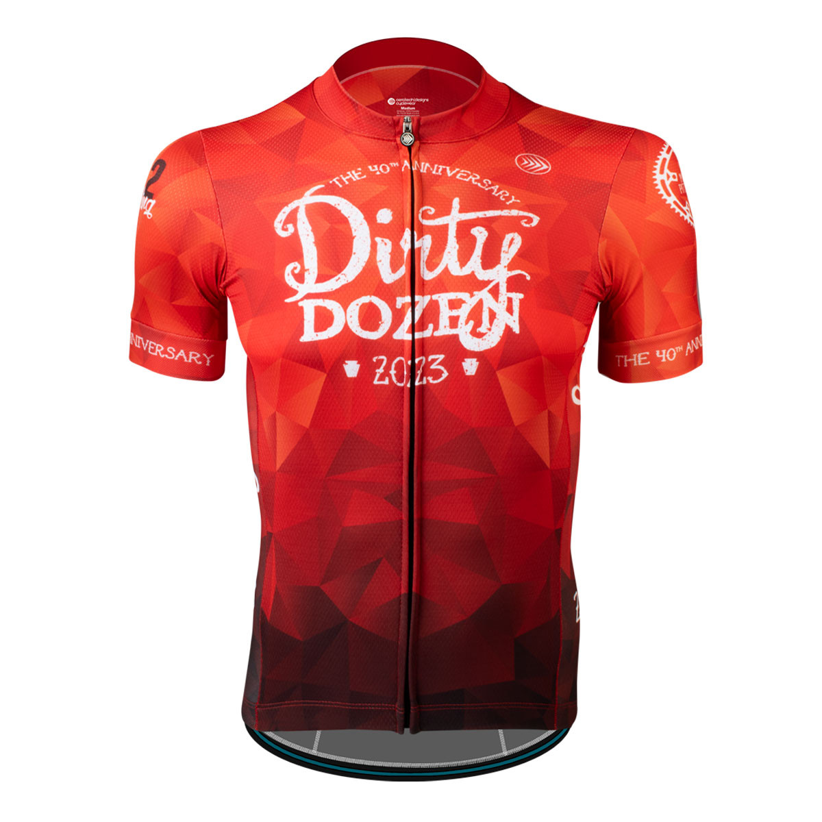 Official Dirty Dozen 2025 Cycling Jersey | Aero Tech Designs