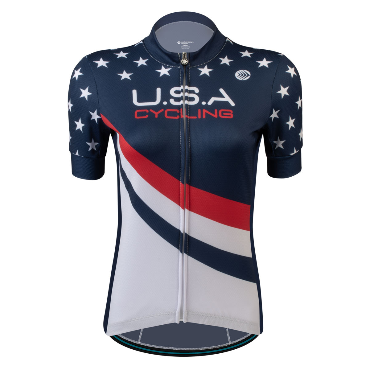 Women's USA Velo Pro Cycling Jersey Front View