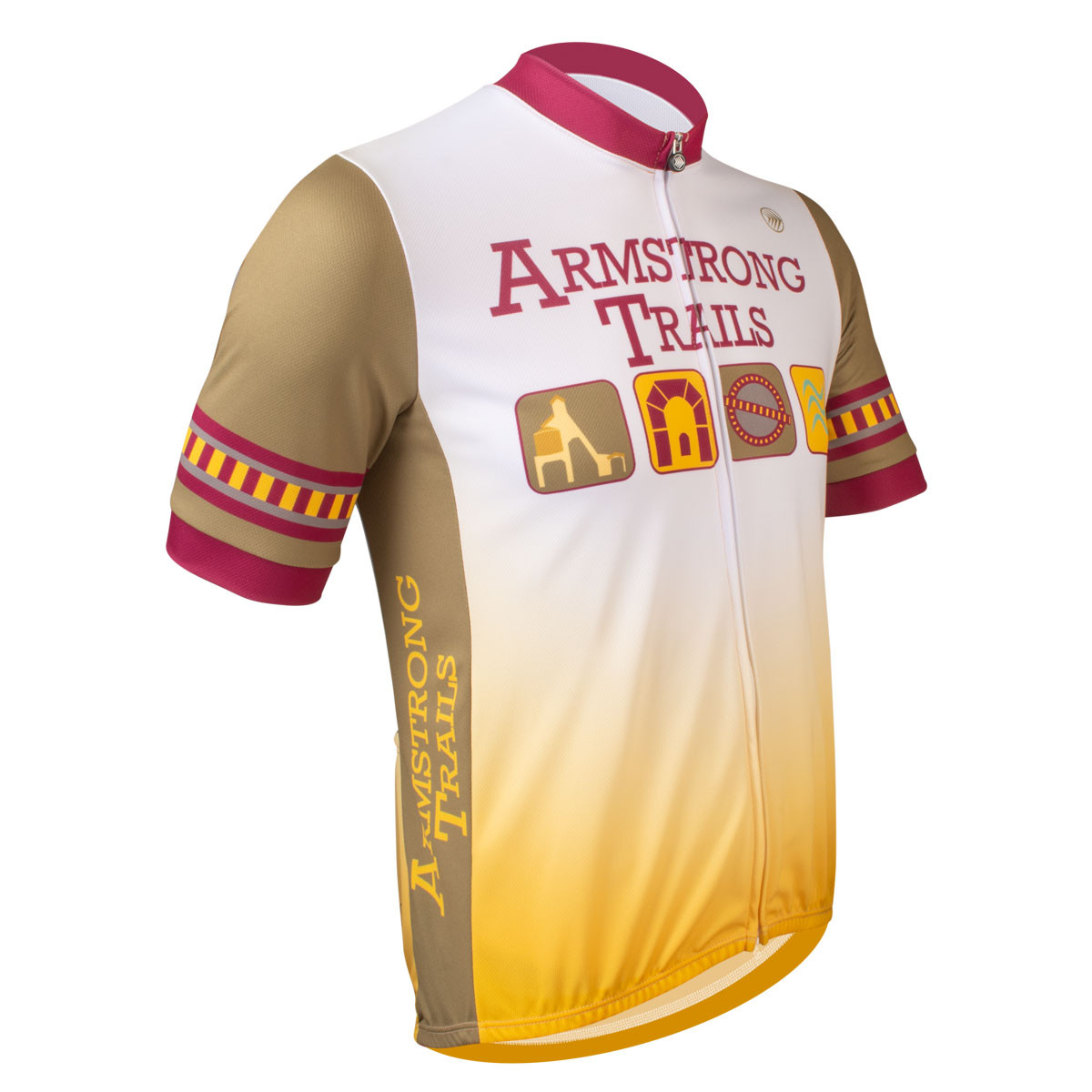 Armstrong Trail Jersey Short Sleeve Off Front View