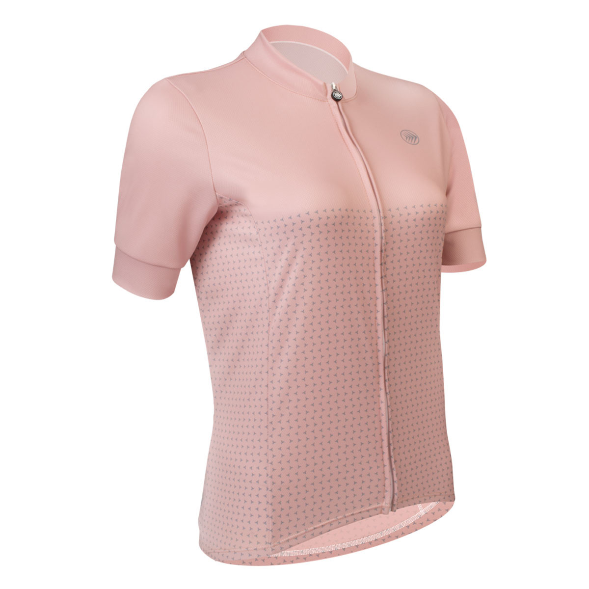Women's Rosé Cycling Jersey - Off Front View