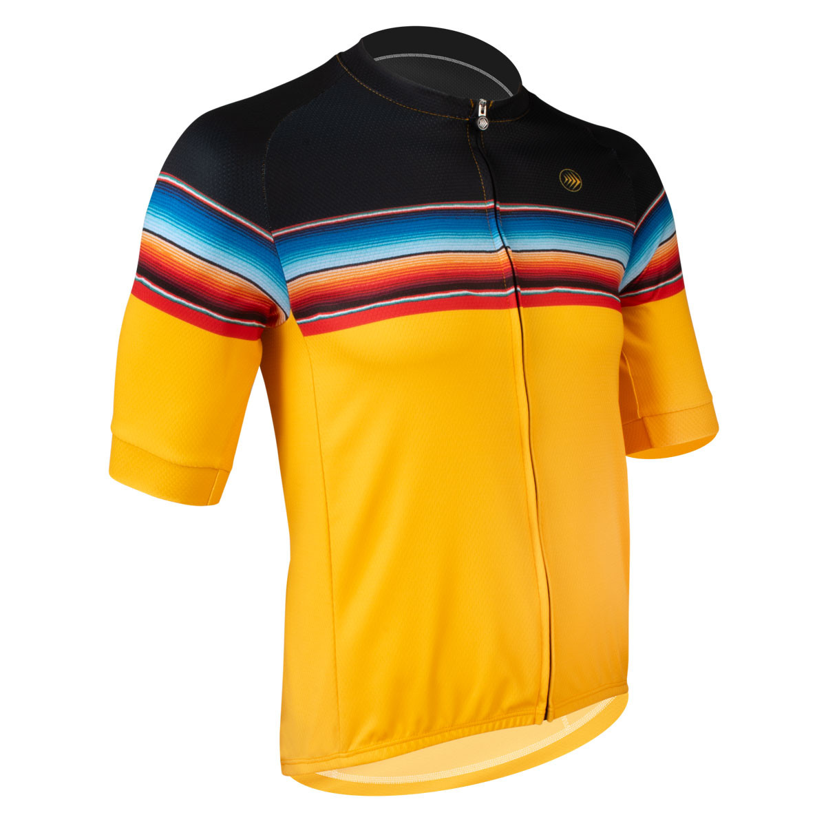 Men's Snapshot Cycling Jersey - Club Fit - Off Front