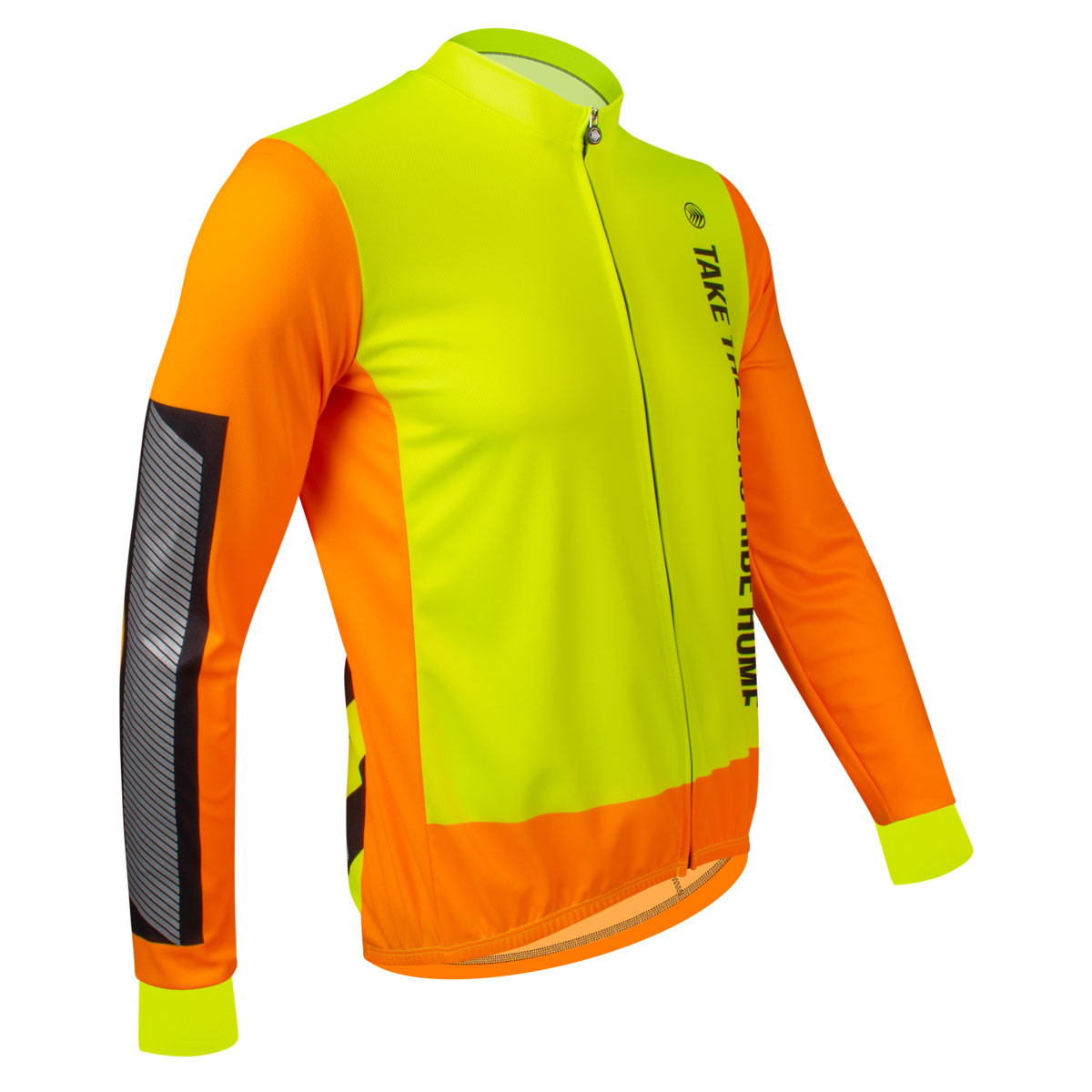 Men's High Visibility Sun Protection Jersey Off Front
