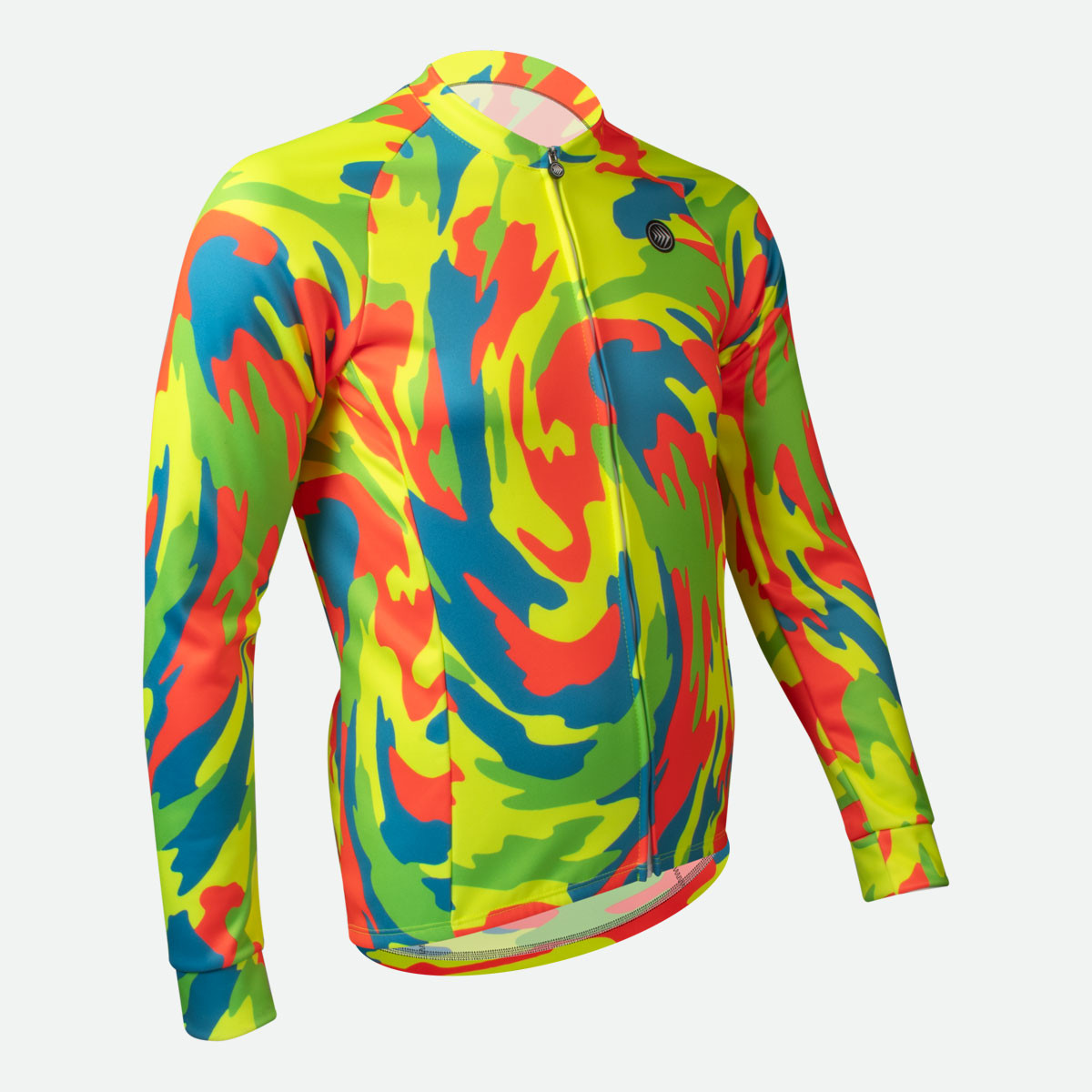 Men's Psyclone Wind Armor Cycling Jersey Off Front