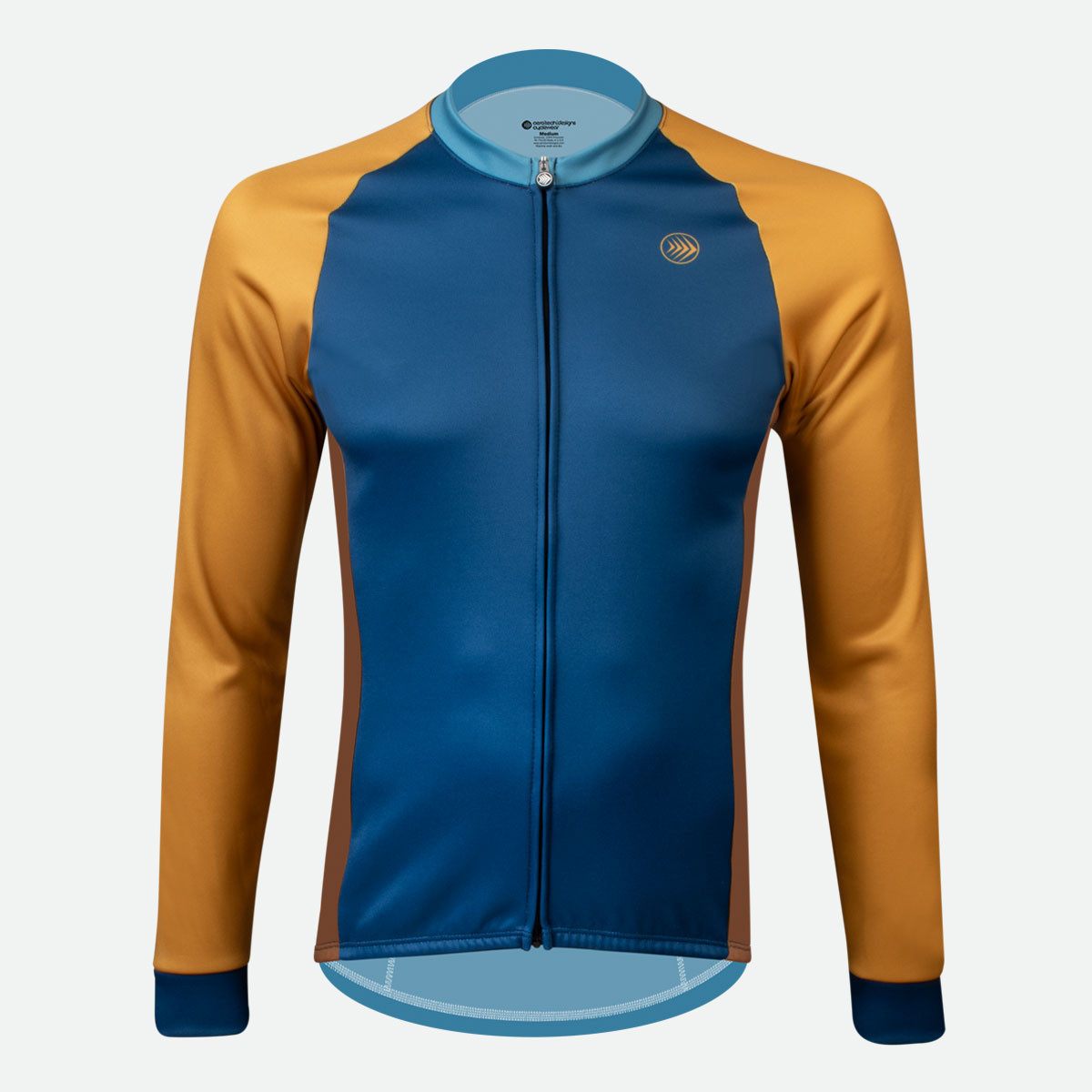 Men's ColorForm Wind Armor Cycling Jersey Front