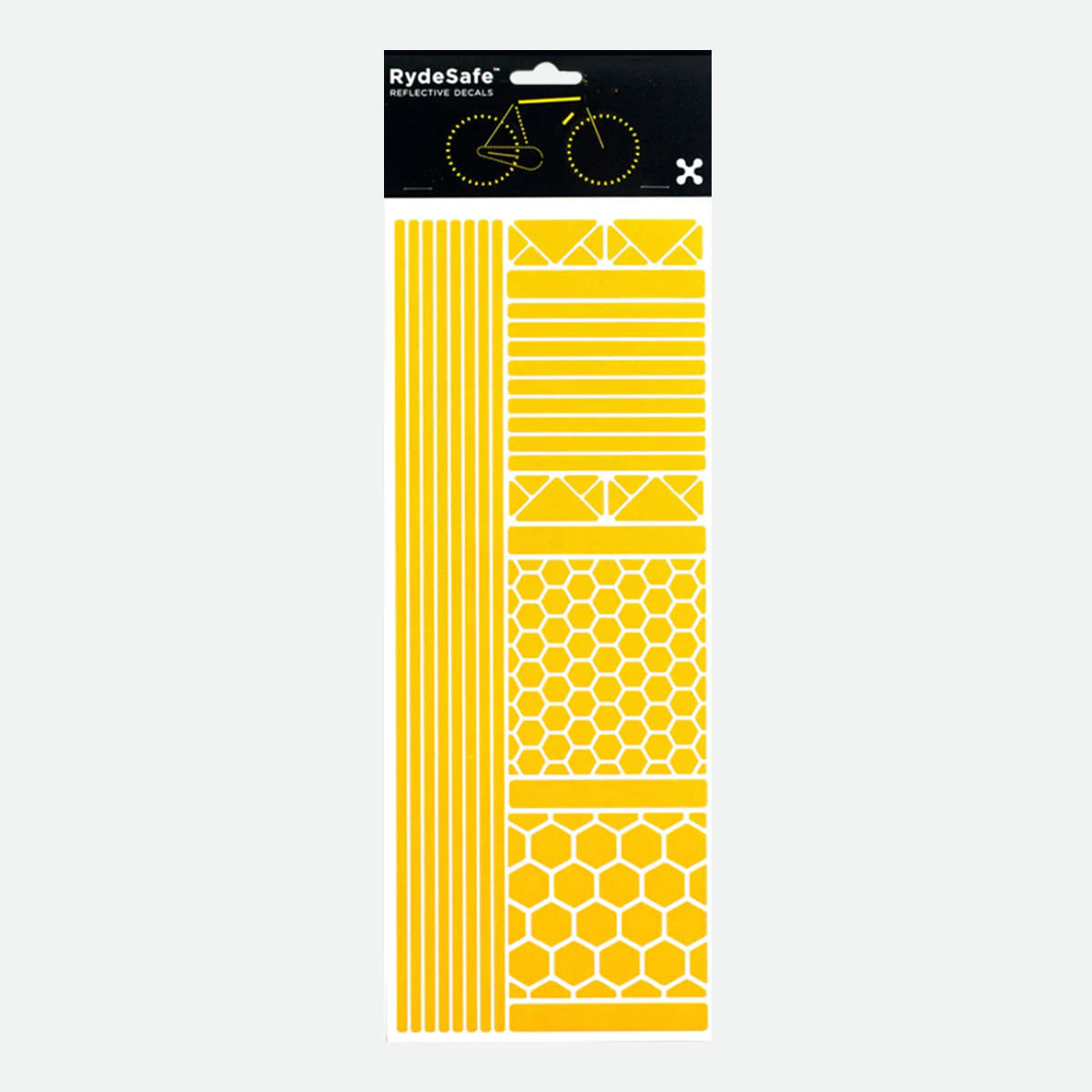 RydeSafe Reflective Yellow Sticker