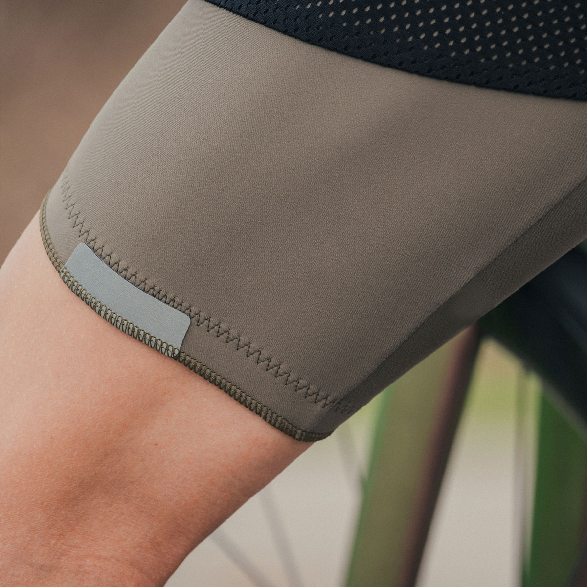 olive gel touring reflective details