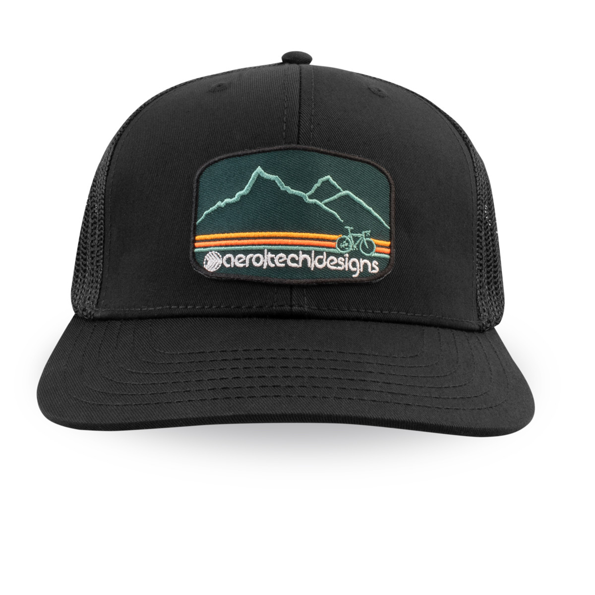 Logo Trucker Hat - Retro Adventure - front view