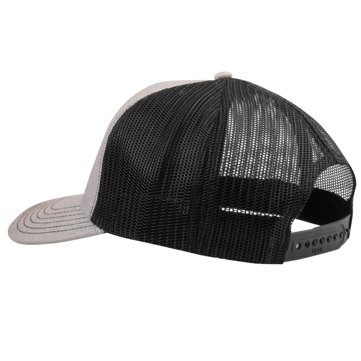 Logo Trucker Hat - Partform - Gray - off back