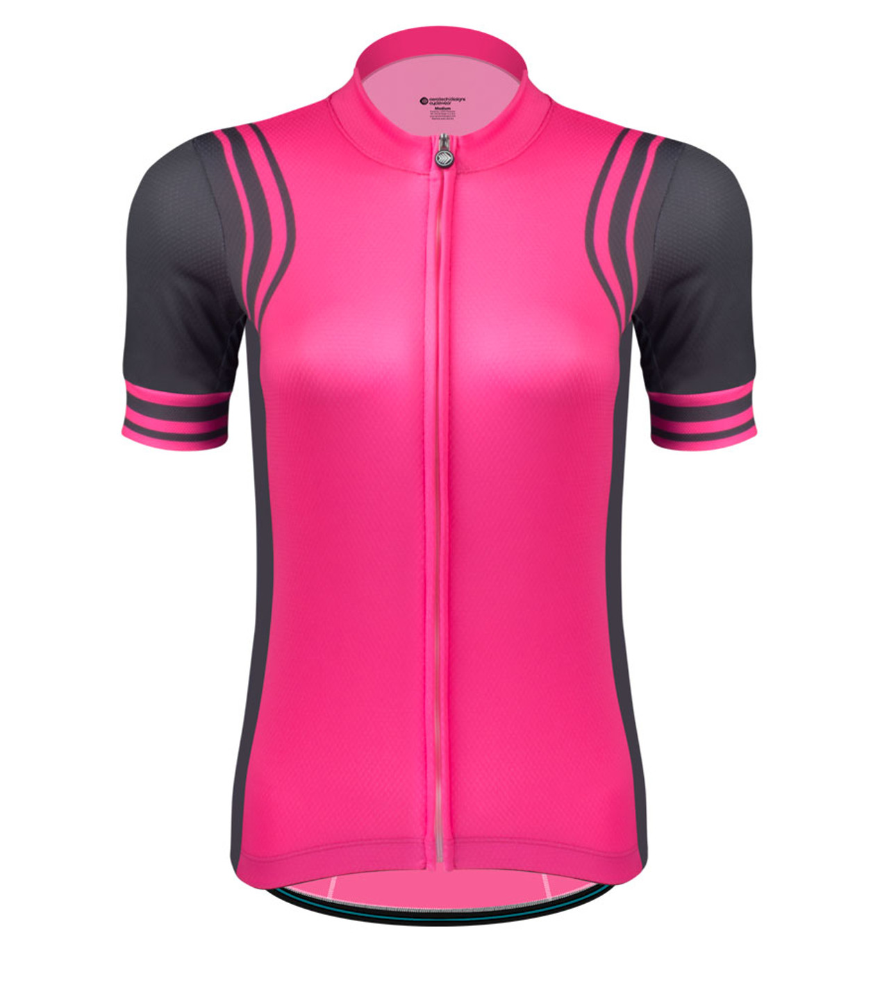 Louis Garneau Women's Sprint Tri Bike Jersey, XS, Coral | Holiday Gift