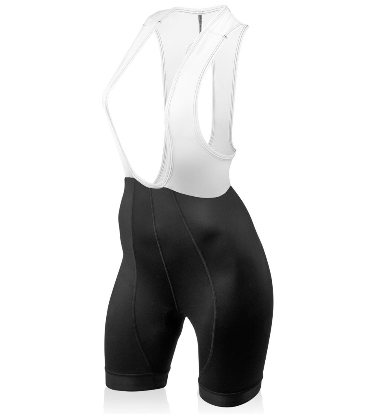 Women's Black Padded Cycling Gilet