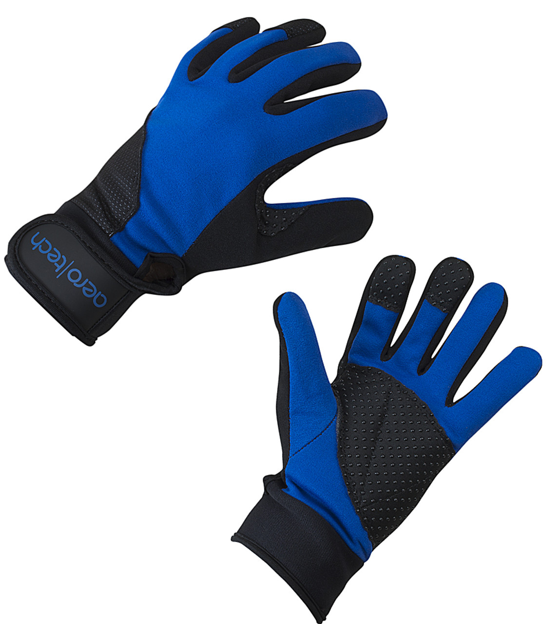 cycling gloves blue