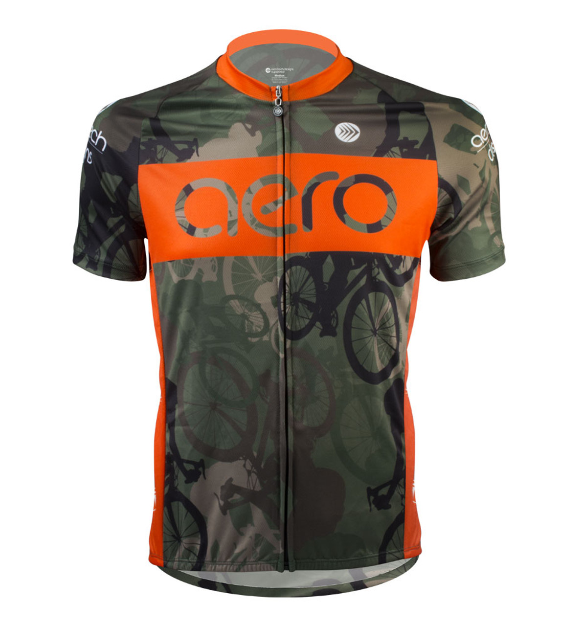 camo cycling jersey