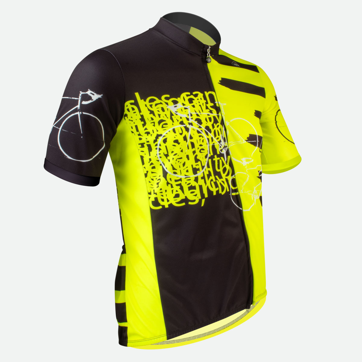 Aero Tech Tall Man Expressions Cycling Jersey Made in USA