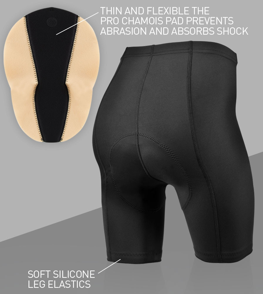 Plus Women's Pro Bike Short 3XL 4XL 5XL Aero Tech Designs