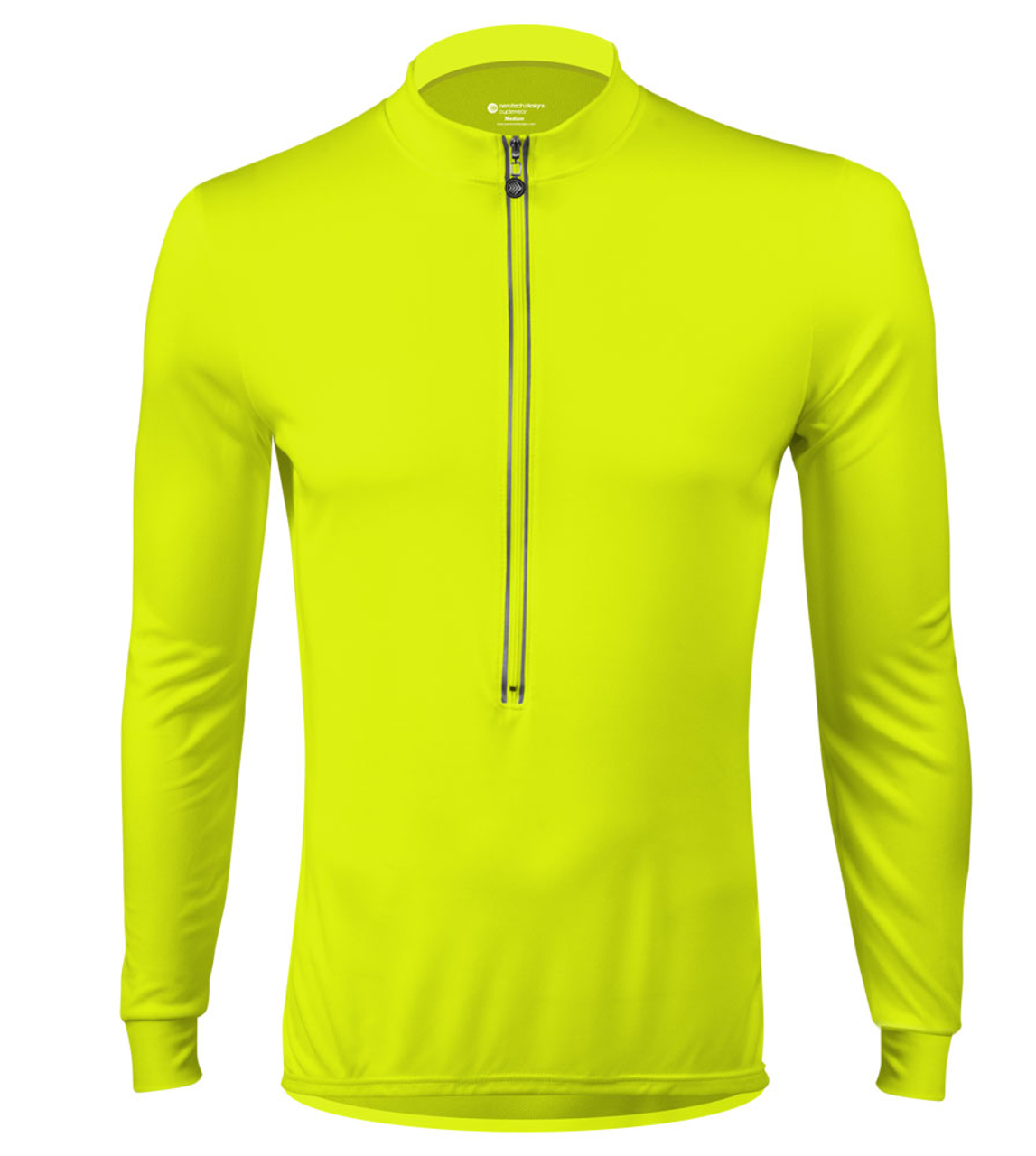 Long Sleeve Cycling Jersey  See Me Wear High Visibility Cycling