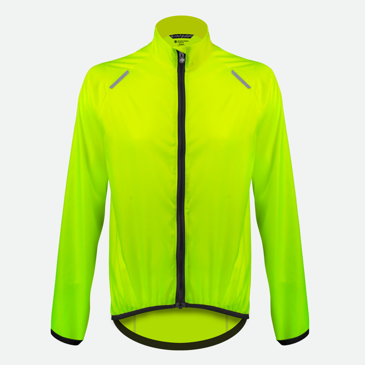 Women's USA Windbreaker Jacket | Windproof Packable Cycling Coat M