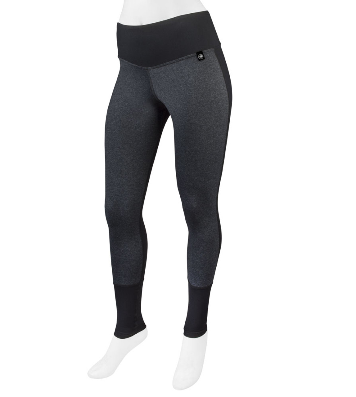 Active Heathered Supplex Tights Made In USA FIT Thrive by Aero Tech