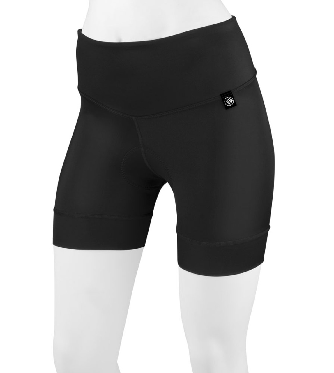 plus size padded bike shorts