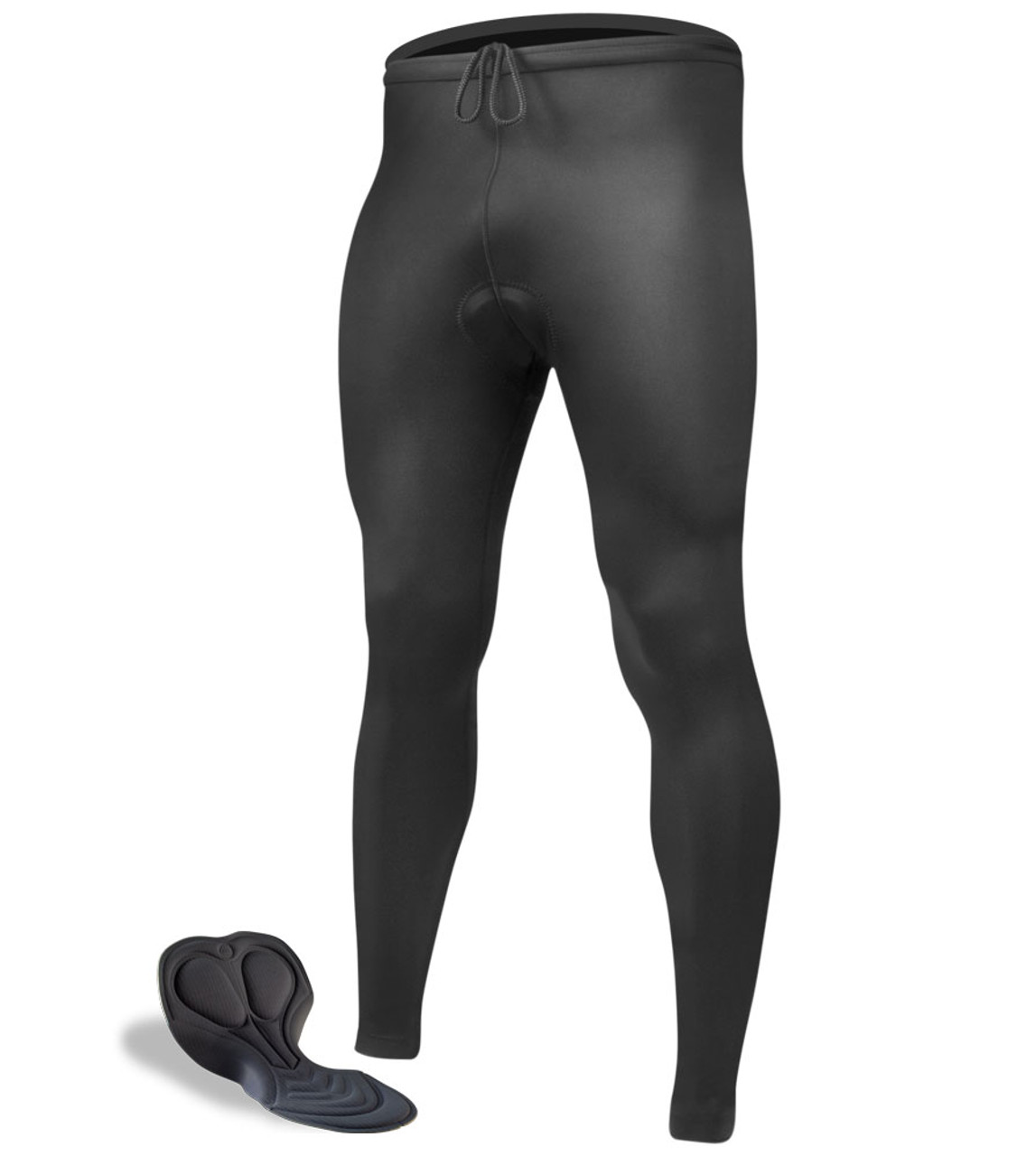Thermal Sports Tights - Black/dark gray - Men