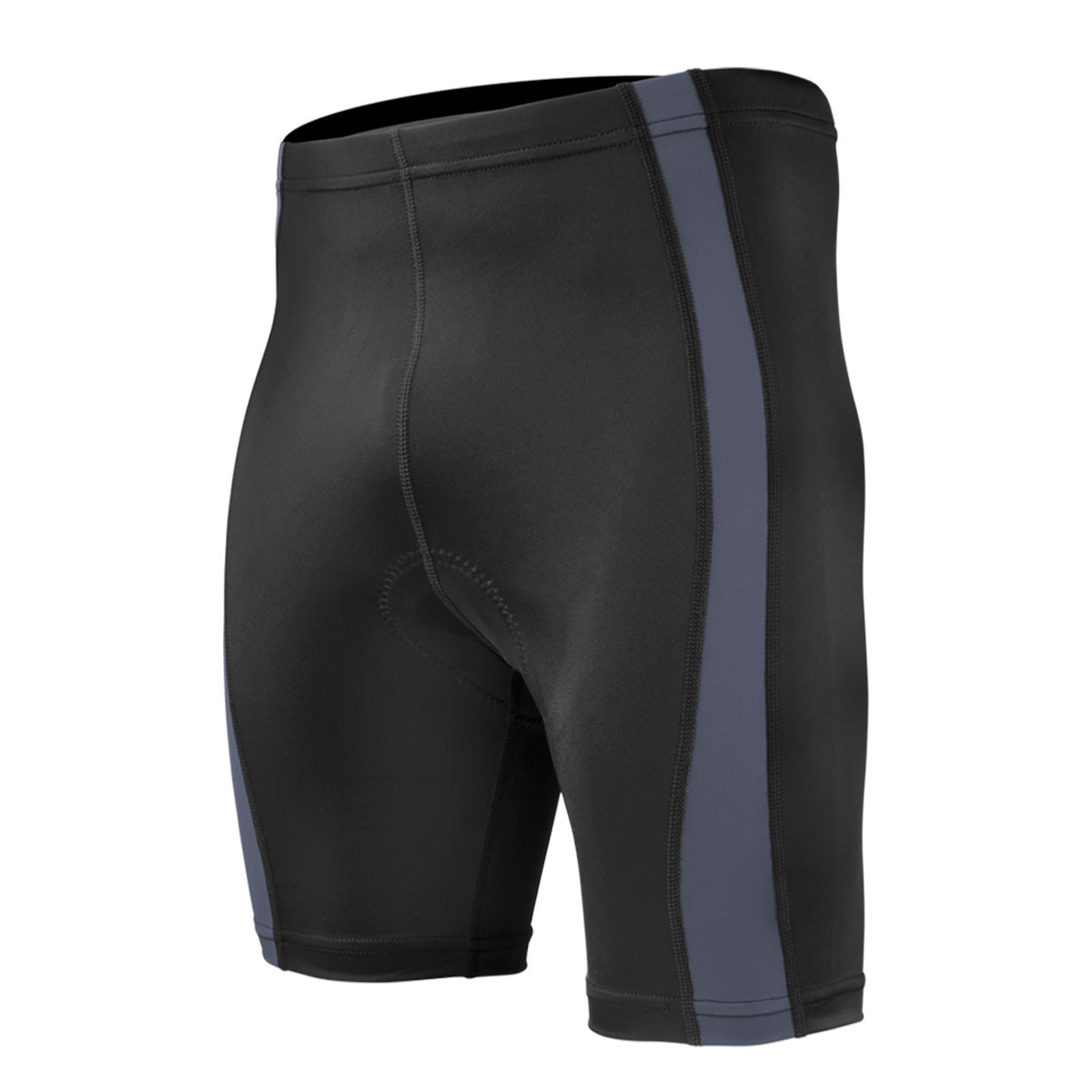 Lycra Mens Bike Shorts Men's Swift Color Stripe Padded Bike Short